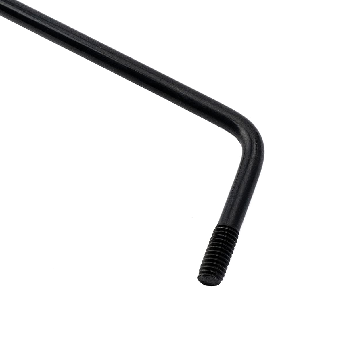 Musiclily Pro 5.8mm Thread-in Steel Tremolo Arm Whammy Bar Vibrato Arm for Squier Strat Style Electric Guitar, Black with Black